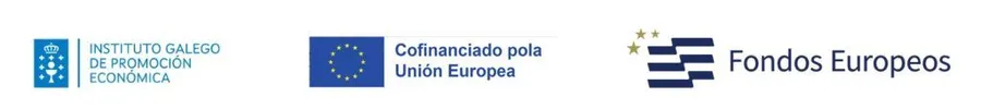 Instituto Galego de Promoción Económica, Cofinanciado pola Unión Europea, Fondos Europeos